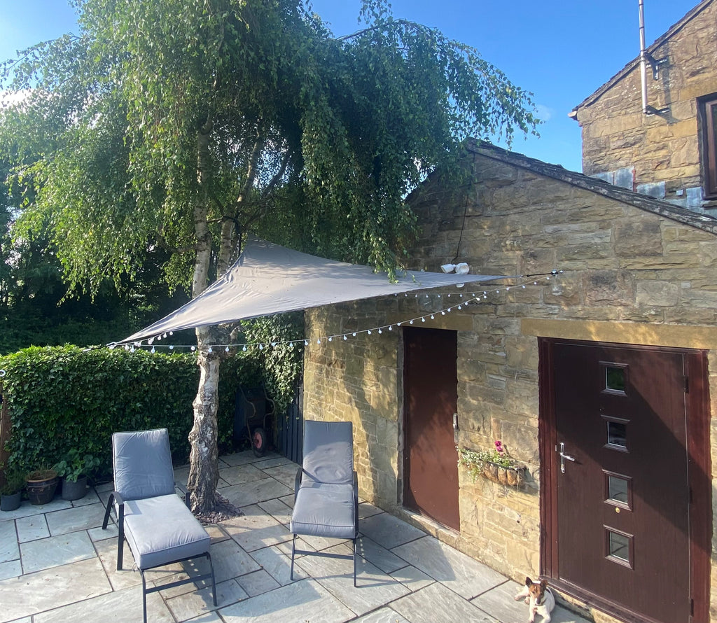 3 Metre Triangular Fabric Shade Sail