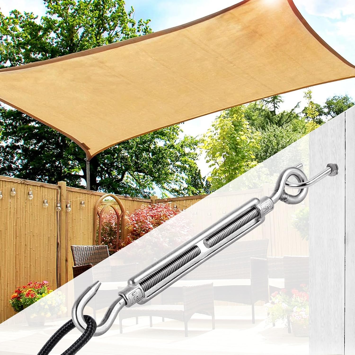 Shade Sail Tension Turnbuckle