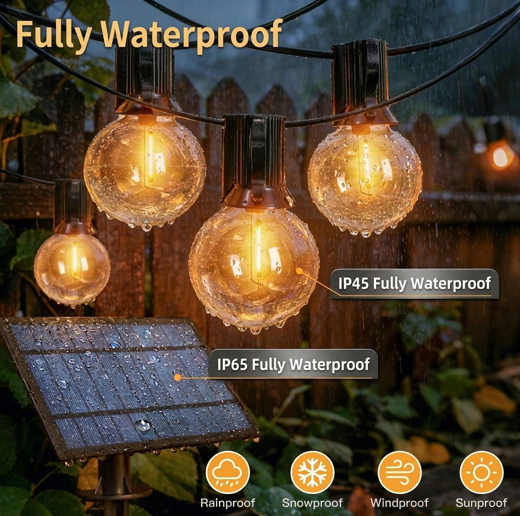 Solar Festoon Lights
